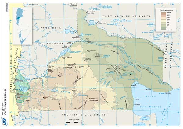 Vista previa: Mapas de la Provincia de Río Negro