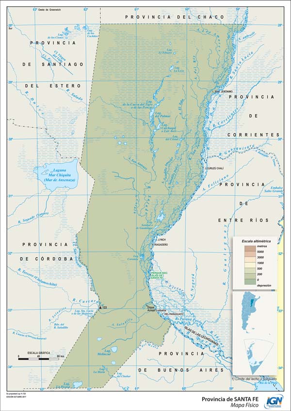 Vista previa: Mapas de la Provincia de Santa Fe