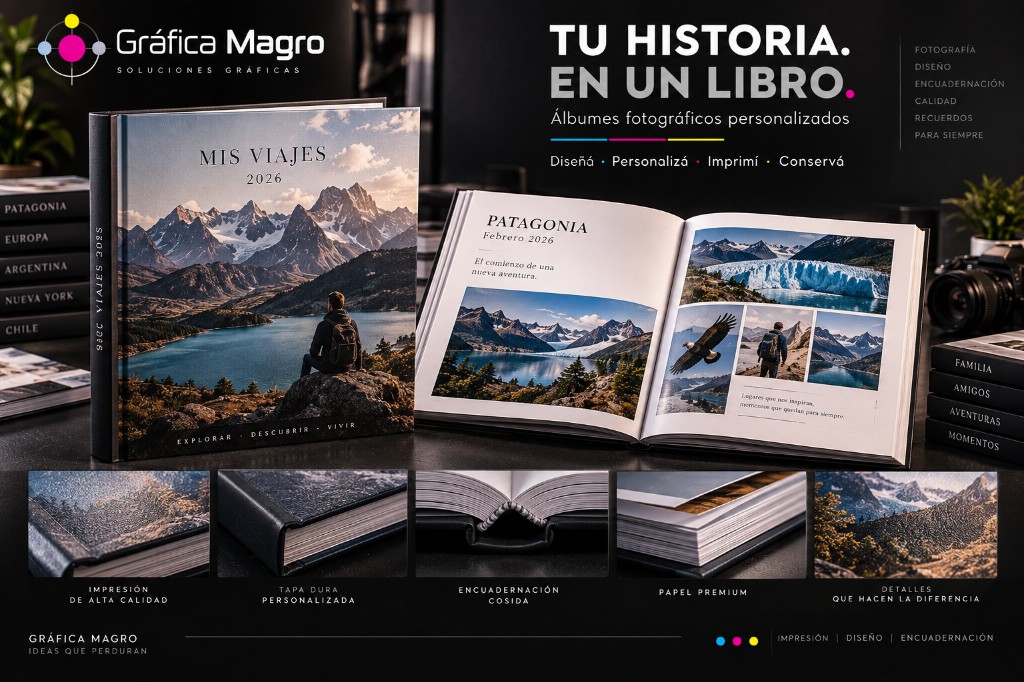 Álbum fotográfico personalizado