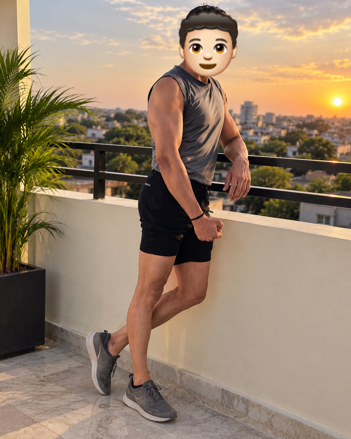 Client after training with Fit with Neeraj — athletic lifestyle
