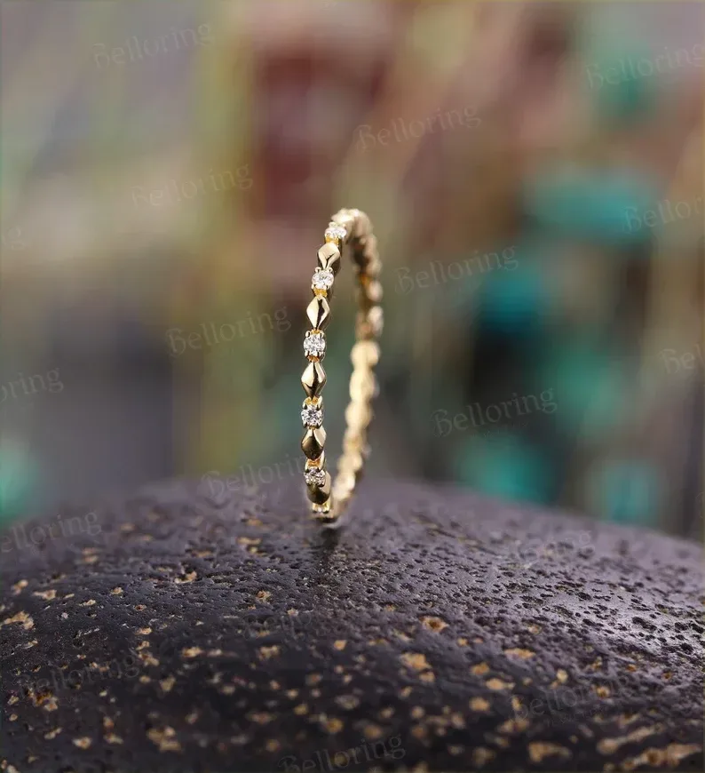 Ausgefallener Vintage Ehering - belloring