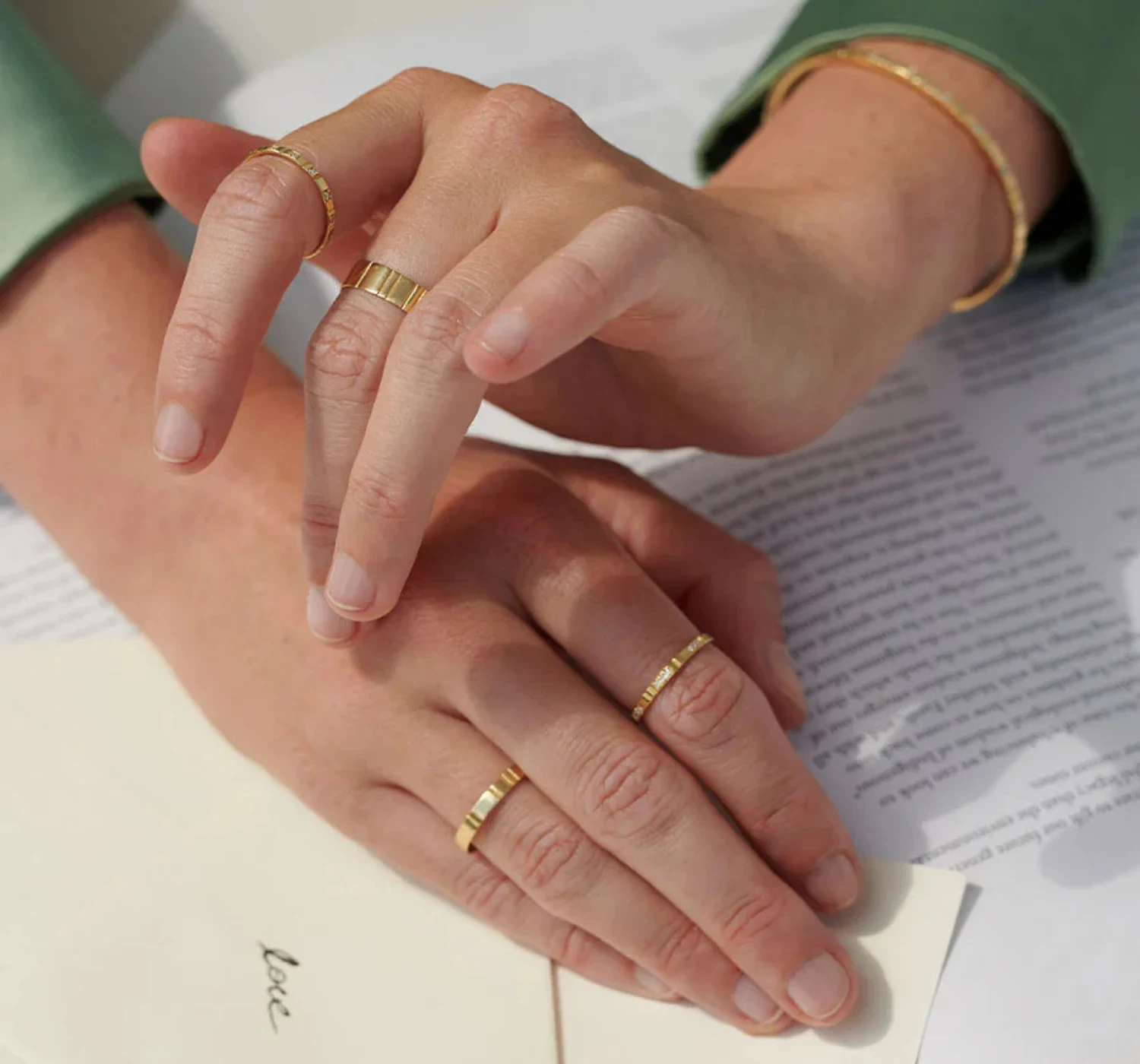 Wunderschöne Eheringe in Gelbgold - Maren Jewellery