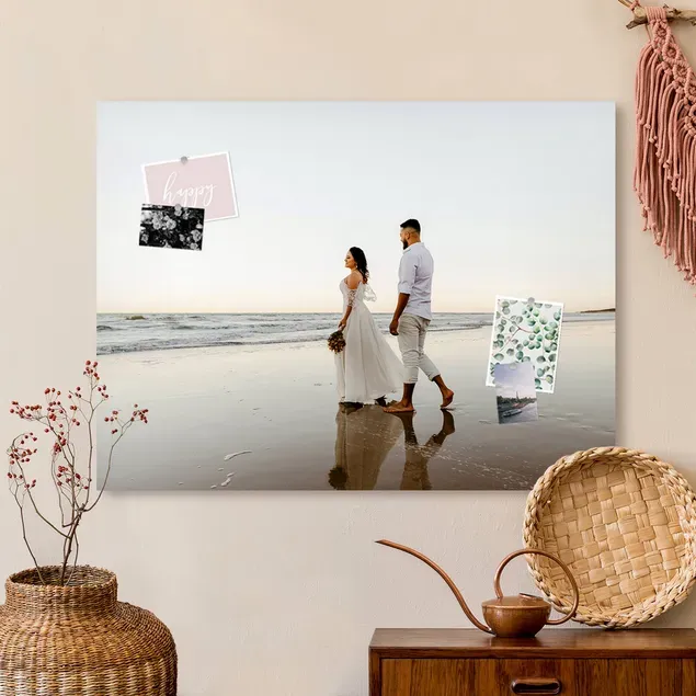 Foto auf Magnettafel - Klebefieber