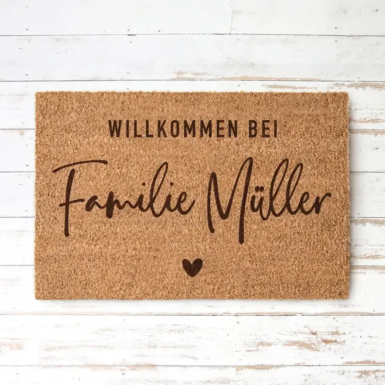 Personalisierte Fußmatte -derbandshop
