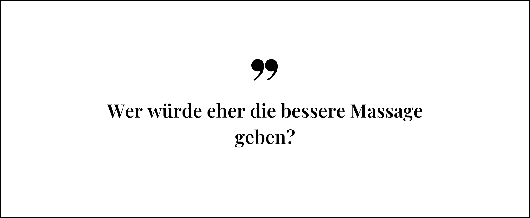 Wer würde eher Hochzeit Beispielfrage 60