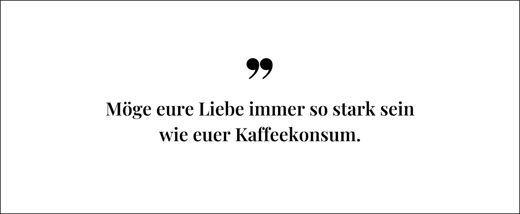 Moderne Hochzeitsglückwünsche Beispiel