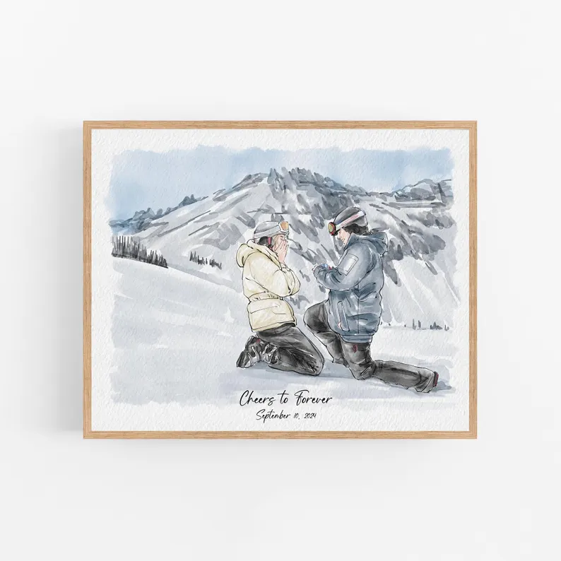 Aquarell-Porträt - CustomYourMoment