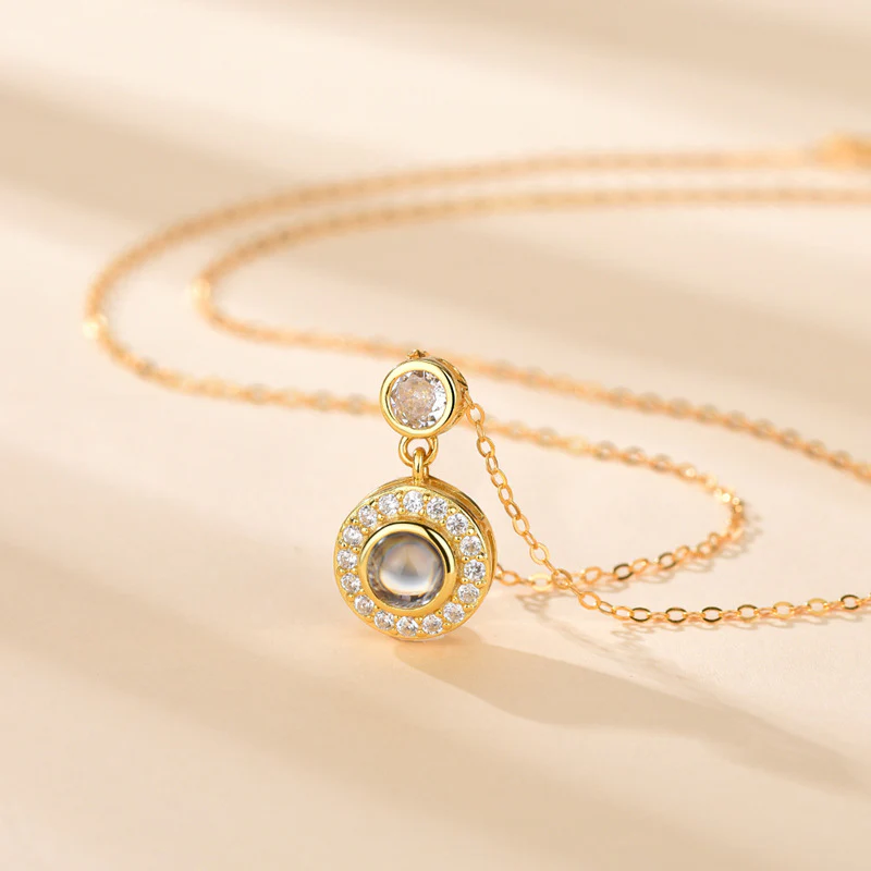 Halskette mit Fotoprojektion - Amazgifts