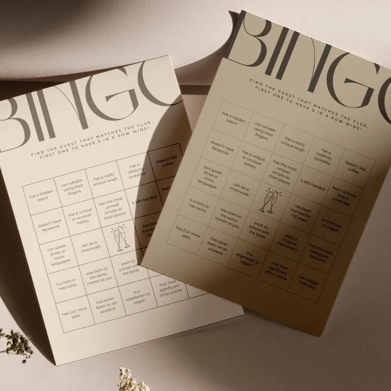 Hochzeitsbingo - Oct19CreativeStudio