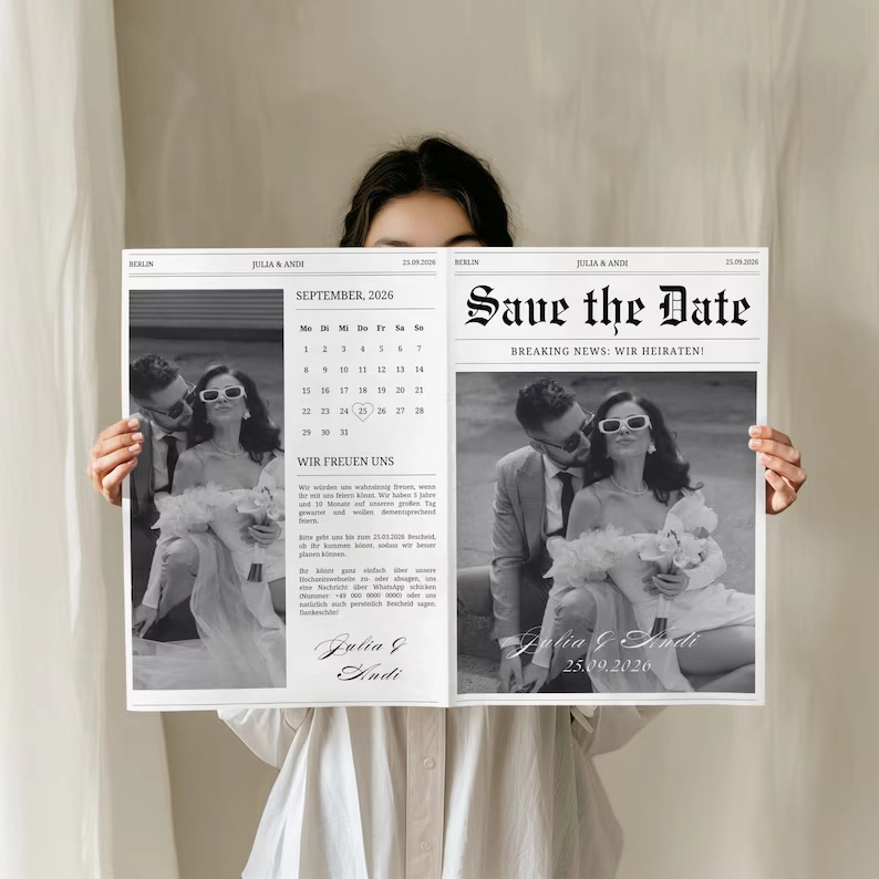 Save the Date Zeitung