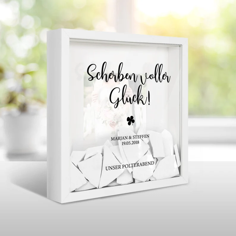 Polterabend Scherben aufbewahren