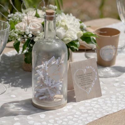 Flaschenpost Gästebuch - Ja-Hochzeitsshop