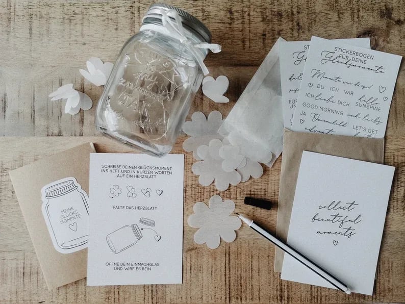 Glücksmomente im Glas - MissMinnelliDESIGN