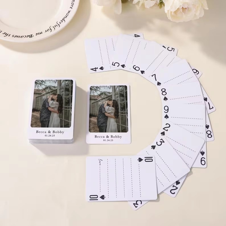 Spielkarten Gästebuch - StudioSuikerwit