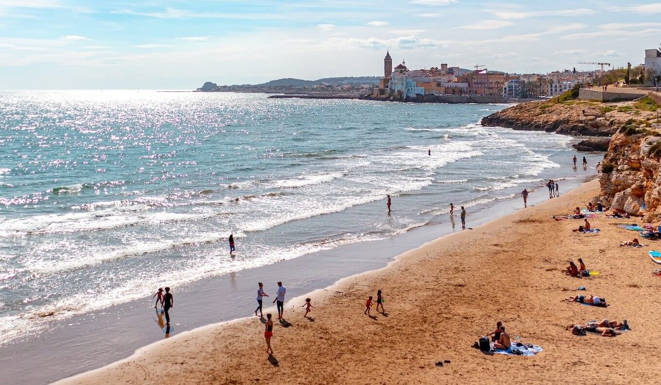 Sitges beach catalonia