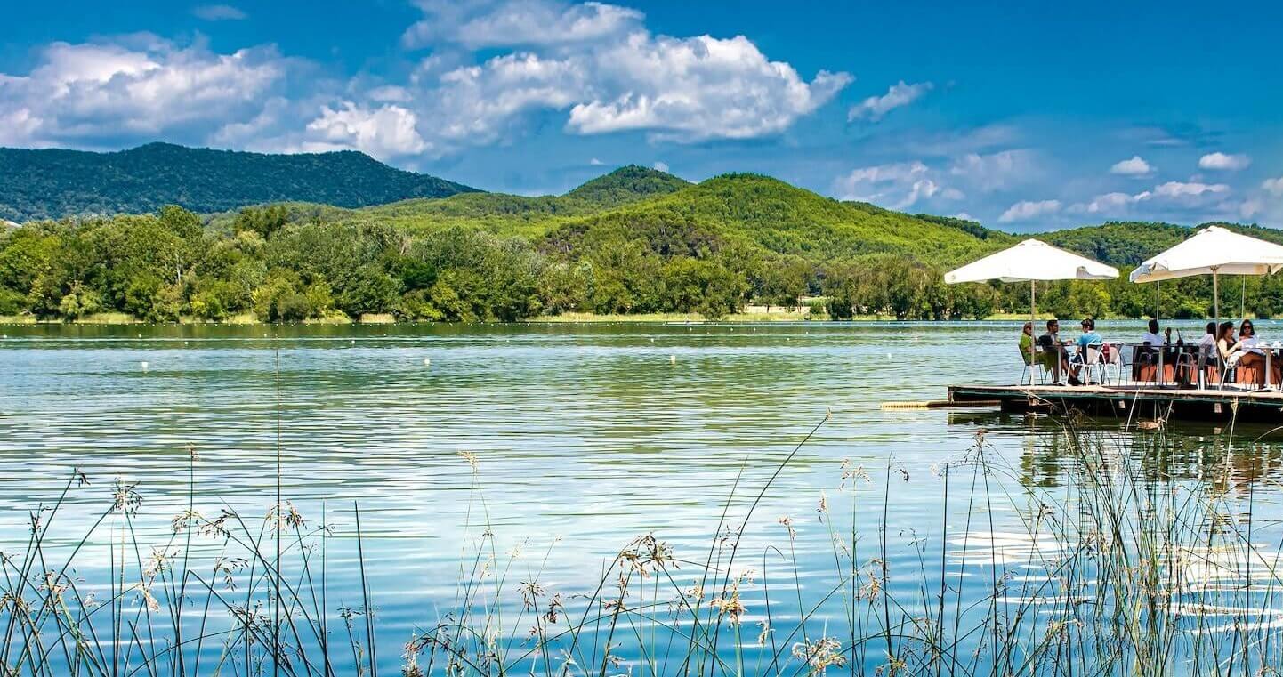 Lago de Banyoles Cataluña