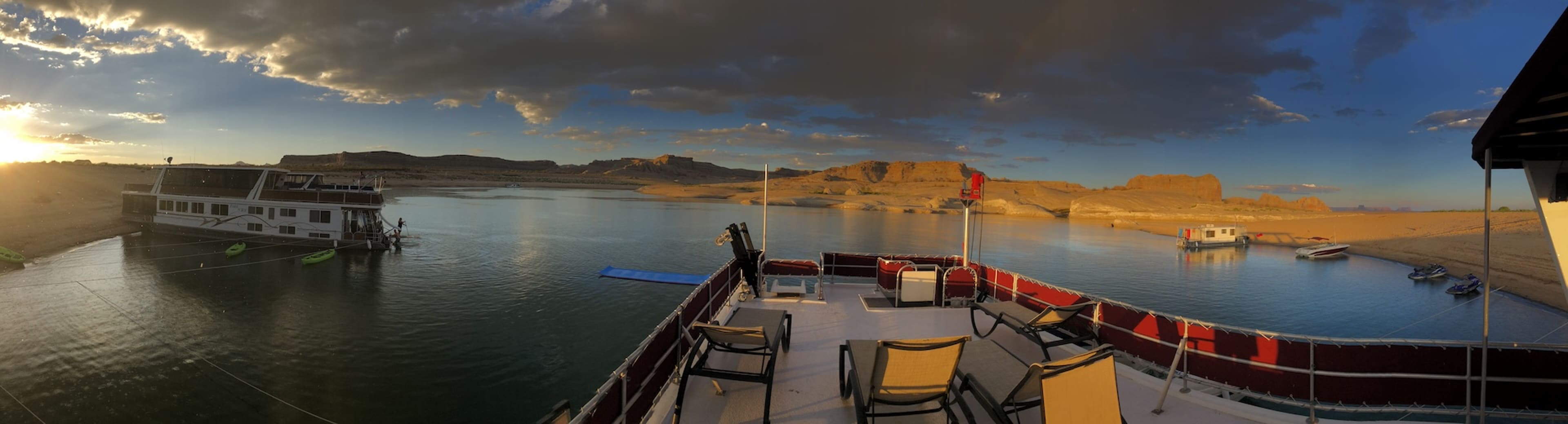 Houseboat on Lake Powell