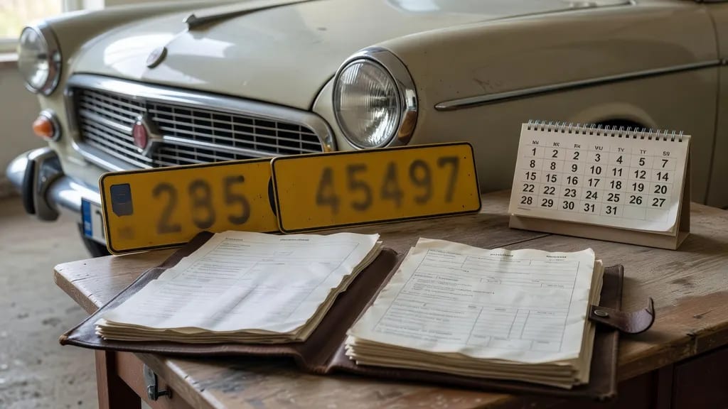 Samochód Zabytkowy 25 Czy 30 Lat