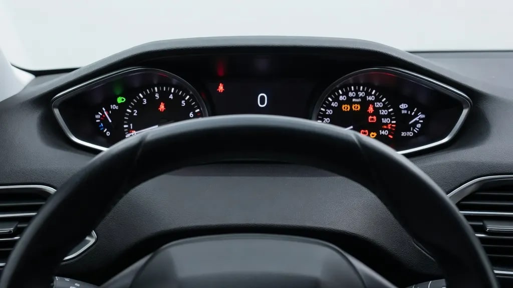 Peugeot 308 Kontrolki Opis