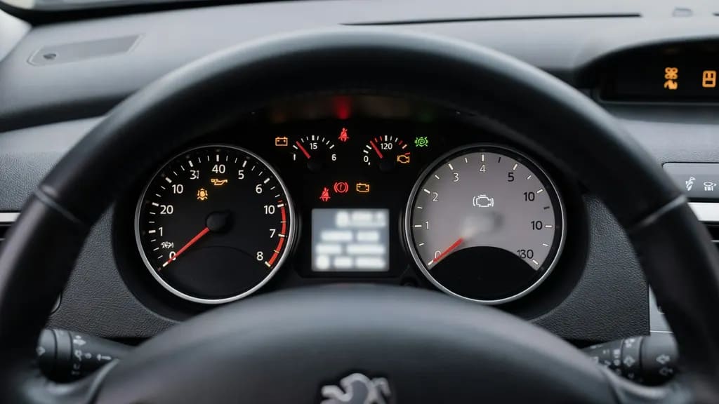 Peugeot 307 Kontrolki Opis