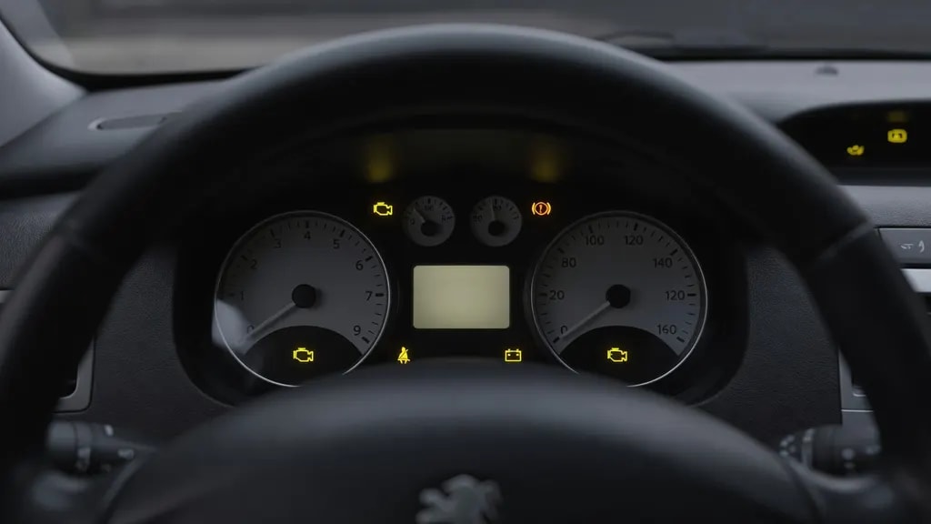 Peugeot 307 Kontrolki Opis