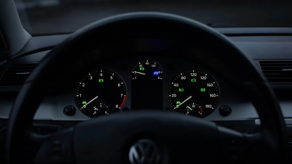 Passat b6 Kontrolki Opis