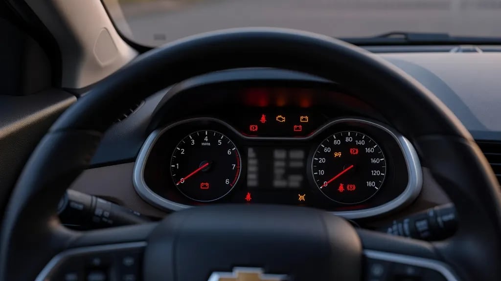 Chevrolet Kontrolki Opis