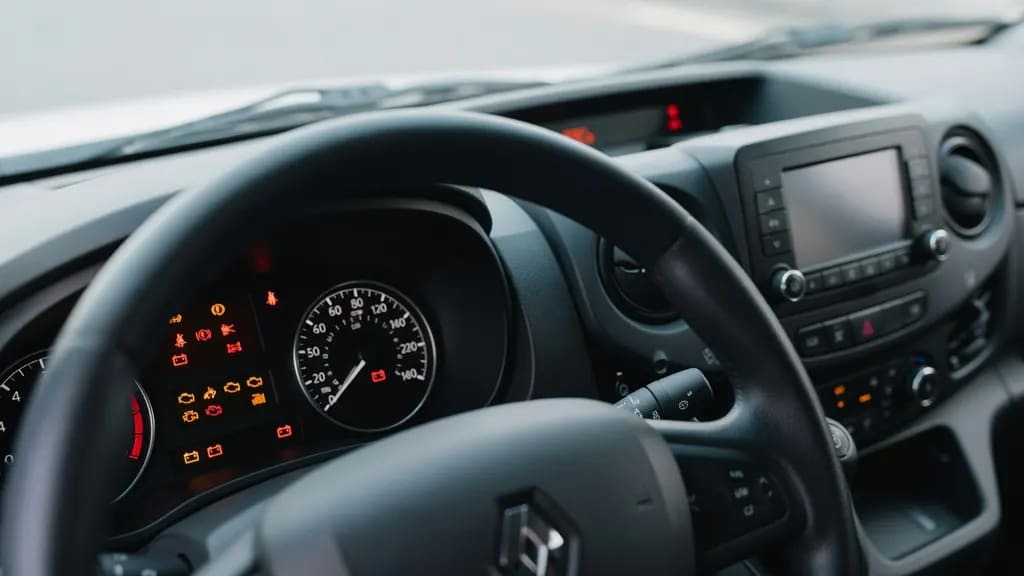 Renault Master Kontrolki Opis