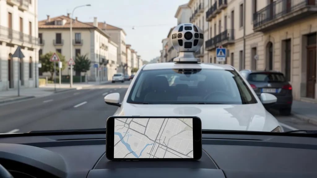 Samochód Google Maps Gdzie Jest