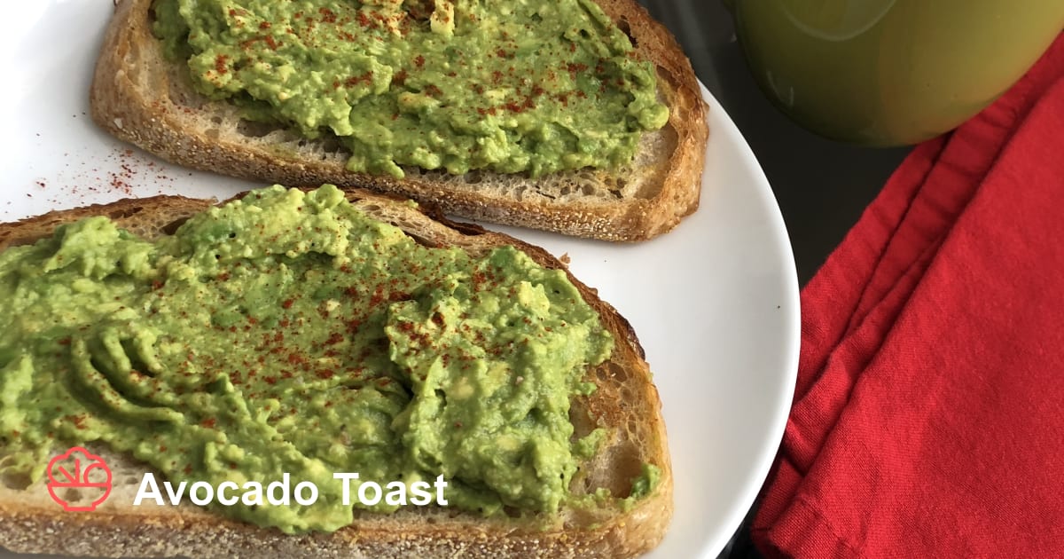 Avocado Toast<!-- --> - <!-- -->Cooking With Veggies<!-- --> - Recipe In Bio