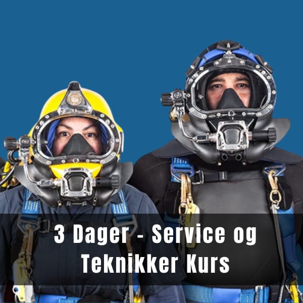 Kirby Morgan Service og Teknikker Kurs - 3 Dager