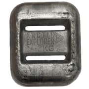 Blylodd 2 kg, std for belte