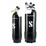 5L 232 bar komplett flaske m/kran & fot ecs Scubapro