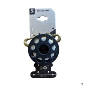 MINI REEL SMALL, with approx. 15 m rope and brass hook, perfect for Deco-Stop-Buoys ; ScubaPro