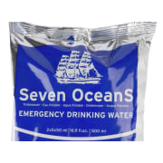 Seven OceanS® 30x500 ml Emergency drinking water