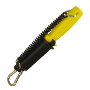 Green River 10 cm (butt) dykkekniv m/plasthylster & karabin krok
