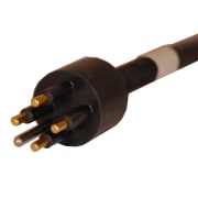 Birns SCIL4M - 4 pin male (Ø 8,4 mm. for KM)