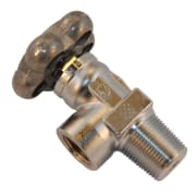 Breathing Air Valve 200B - Outlet G5/8", Inlet E25 w/alu. handhweel VTI