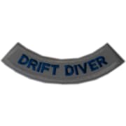 Tøymerke - Drift Diver - PADI ( Old model )