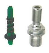 Anslutningsnippel Int'l (for Slade valve) Si-Tech for tørrdrakt