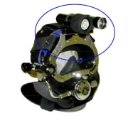 Accessory Rail (wo/Universal slide) for Band Mask, KMB18/28