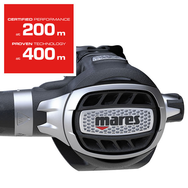 Erogatore Mares Ultra Adj 82x DIN 300 - Per Immersioni In Acque Calde E Temperate