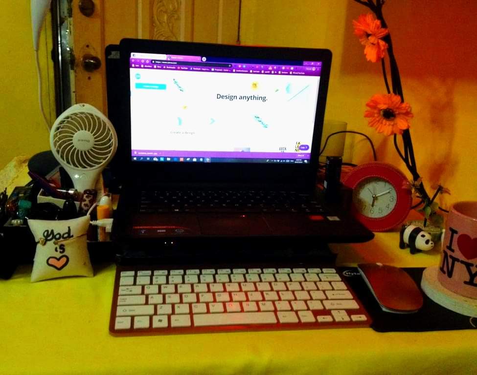 Sharing my home-based workstation with you