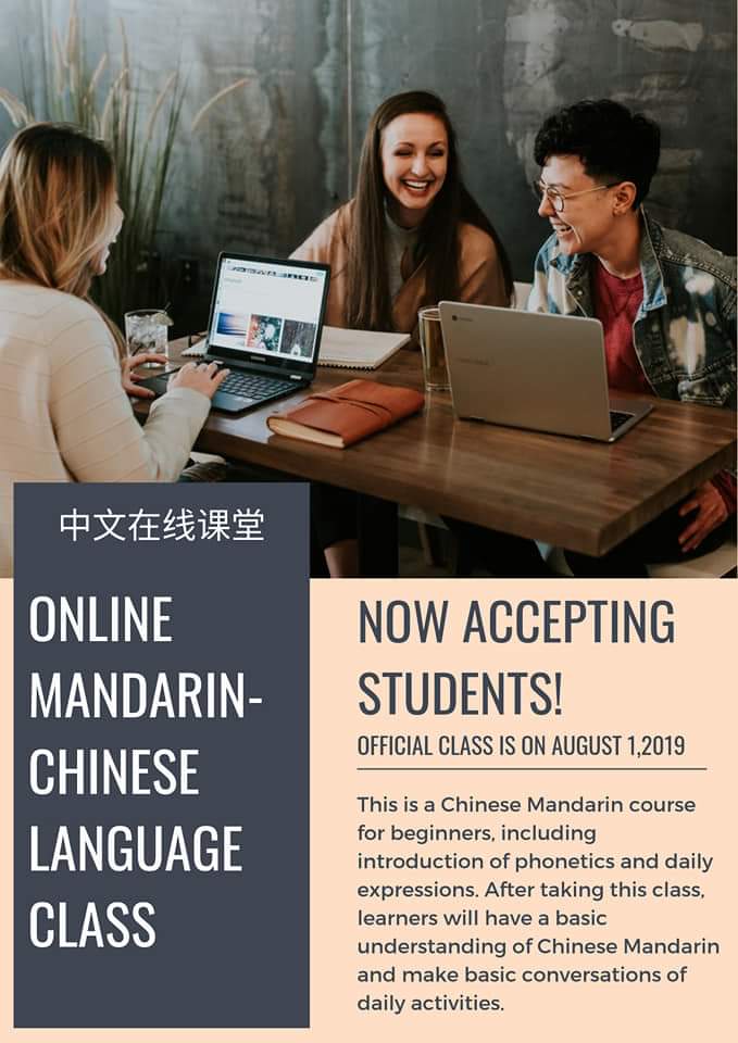 Online Mandarin-Chinese Language Class