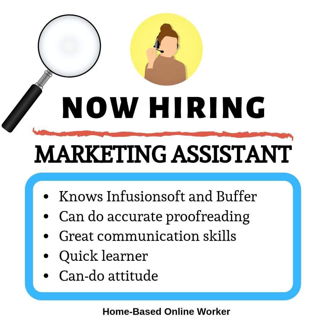 hiring marketing assistant