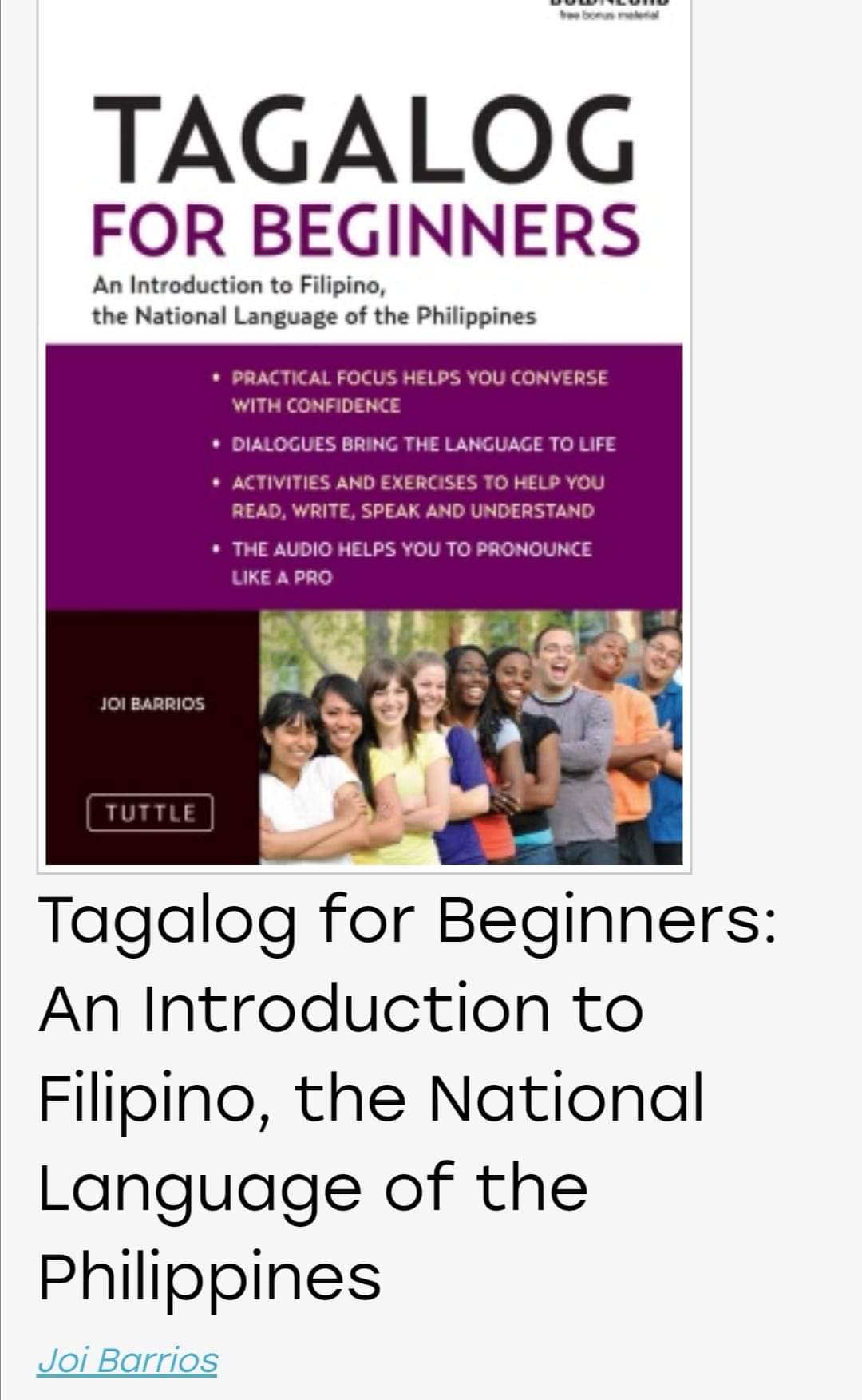 Tagalog books