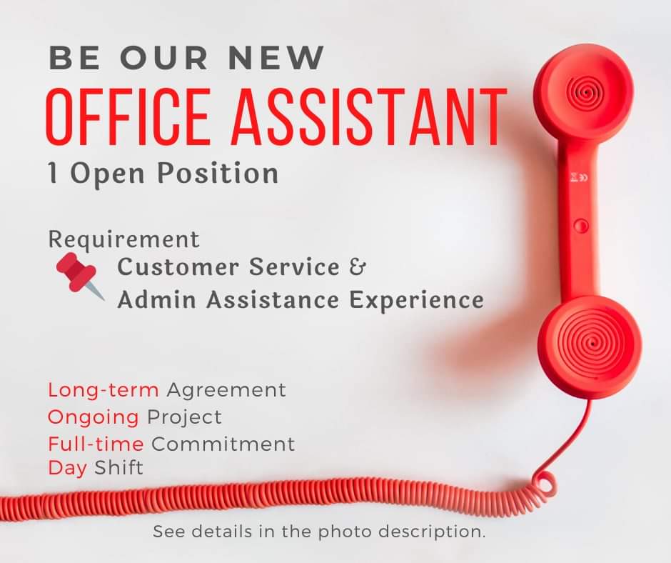 Dragon Roof is hiring office virtual assistant, $7-$10 per hour