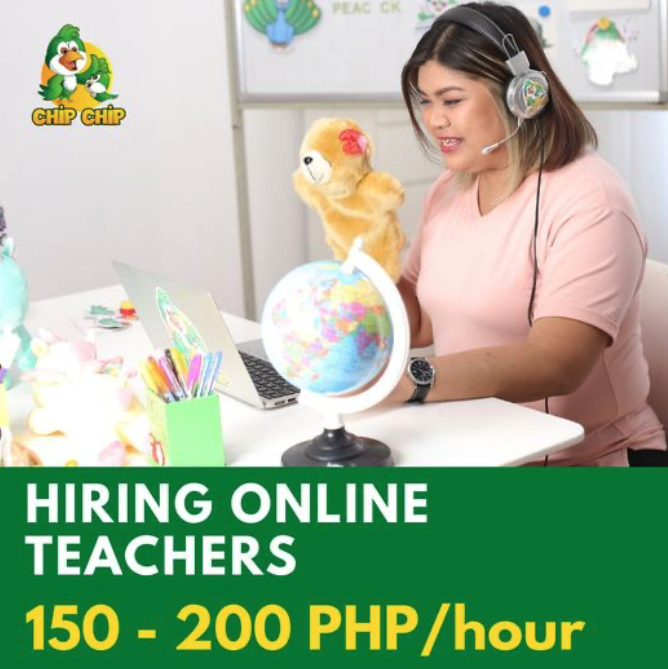 ONLINE CHIP CHIP EDU - ENGLISH TEACHING JOB Flexible Time