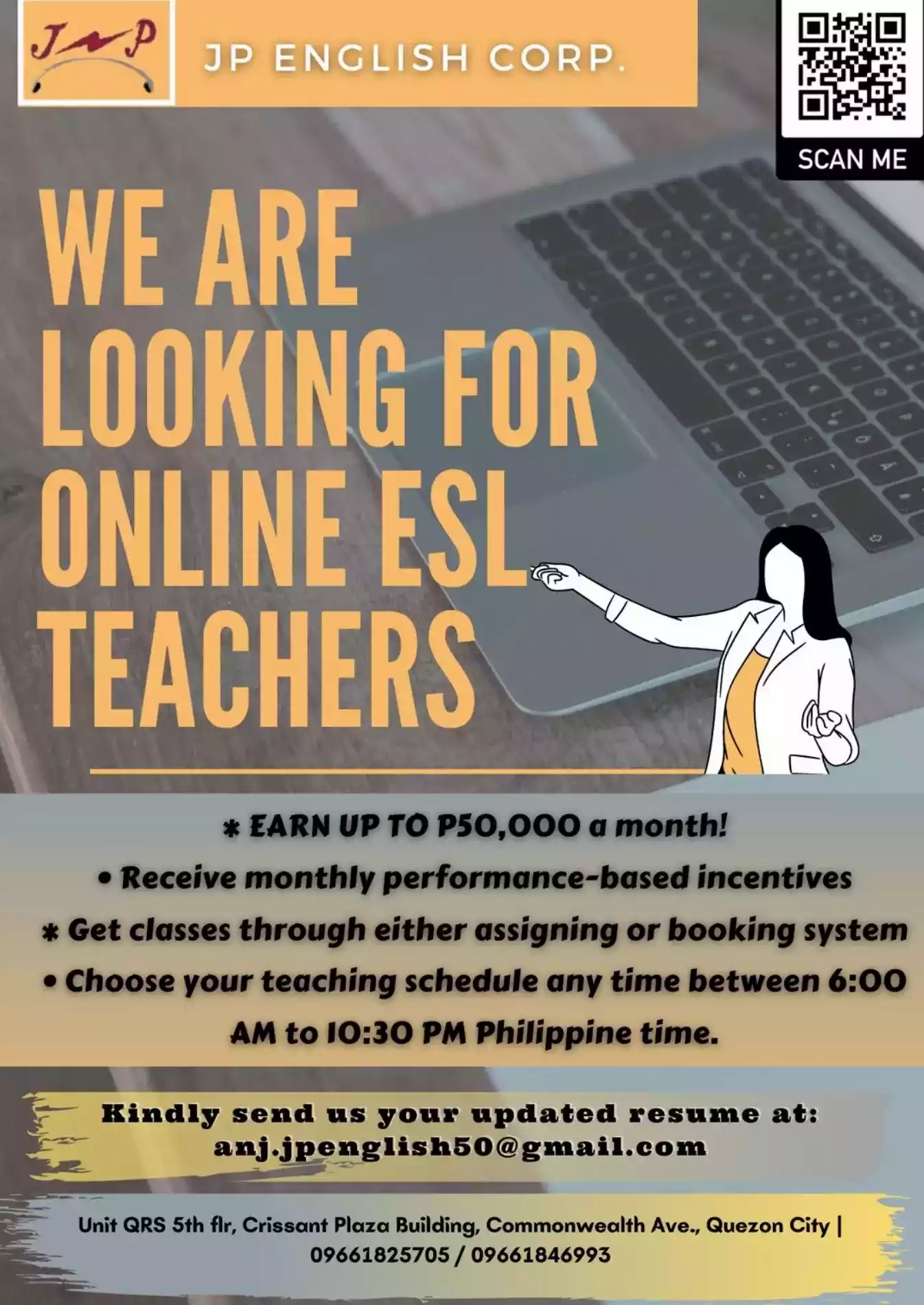 We're looking for Japanese and Non-Japanese Speaker Home-Based Online ESL Teachers! NO EXPERIENCE IS NEEDED!