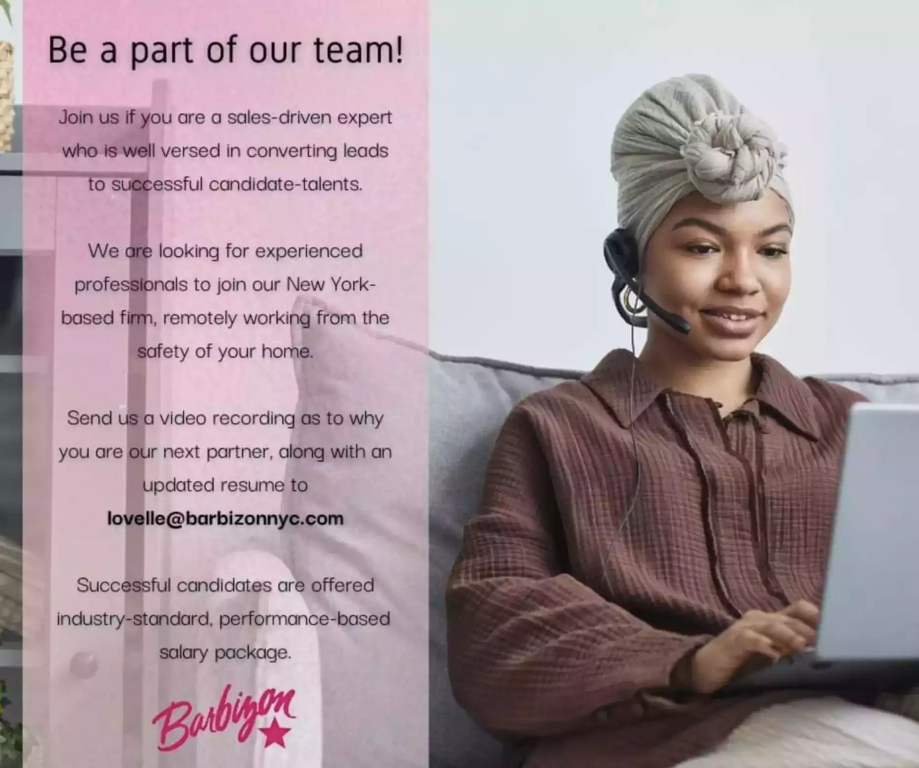 Permanent Work-from-home Opportunity with full-time positions offered! Potential earnings of up to USD 1000 per week!